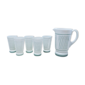 40s opaline orangeade service
