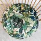 Mid Century hanging egg chair in bamboo by Fratelli Castano 1950s