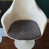 Set 4 armchairs Tulipe by Eero Saarinen Knoll International