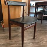 Chairs and table model "Roundette" by Hans Olsen Frem Rolje edition