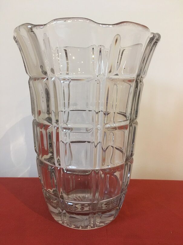 Years glass vase 70s