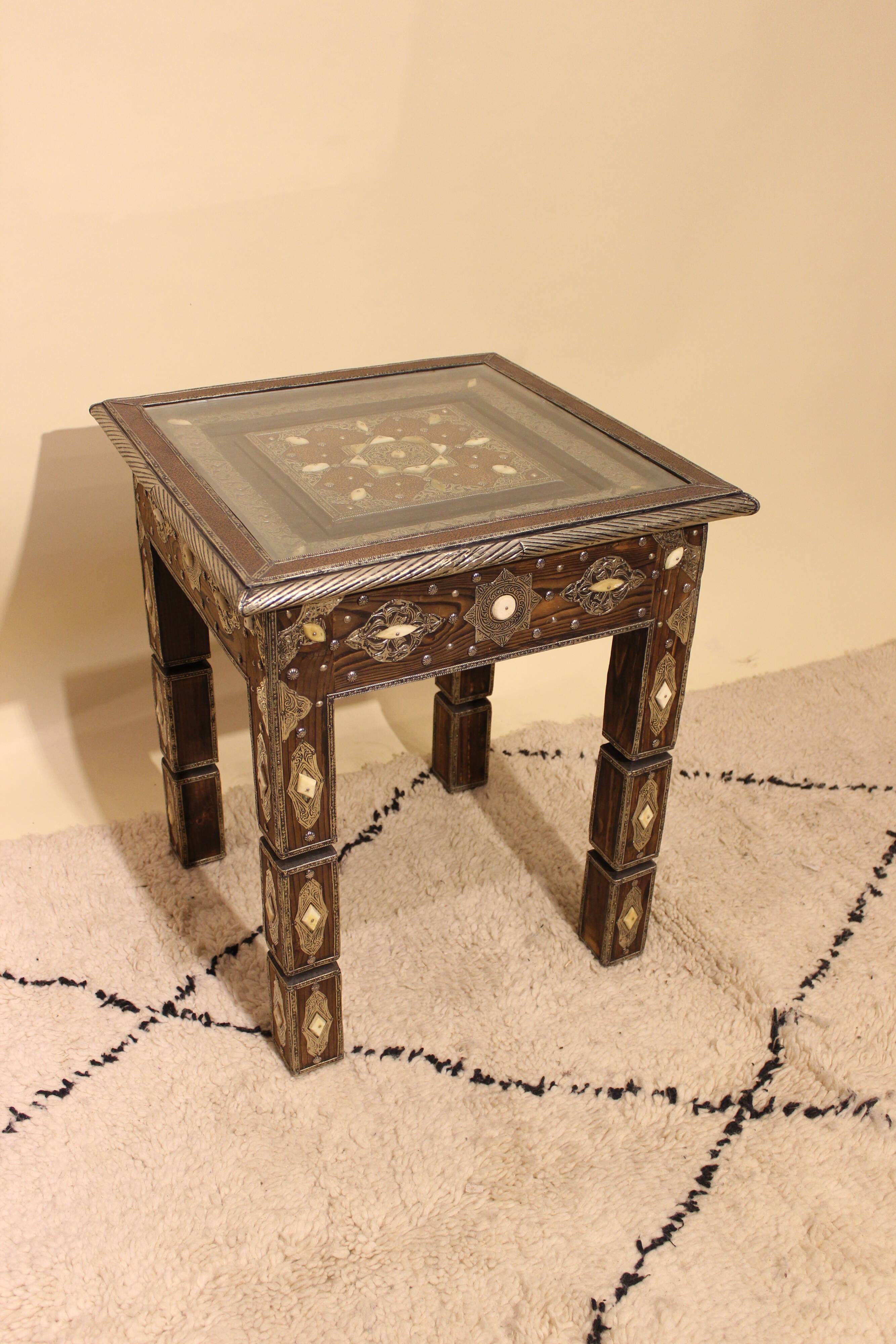 Table d'appoint marocaine