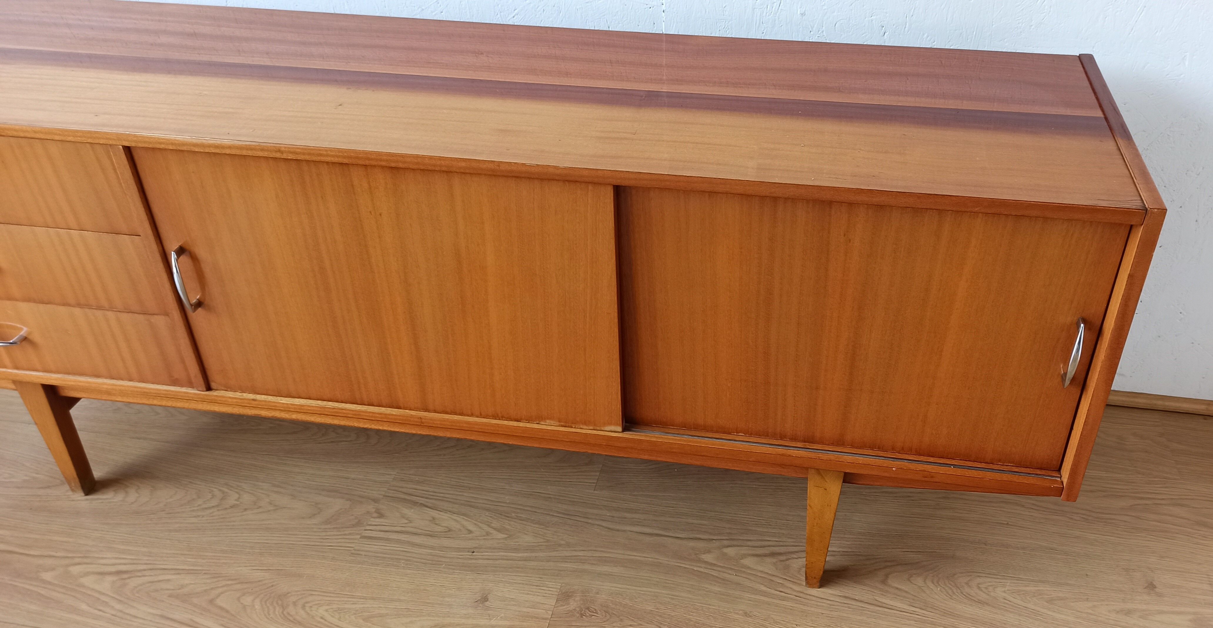 Modernist long sideboard from the 1970s.