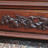 Louis XIII oak display case