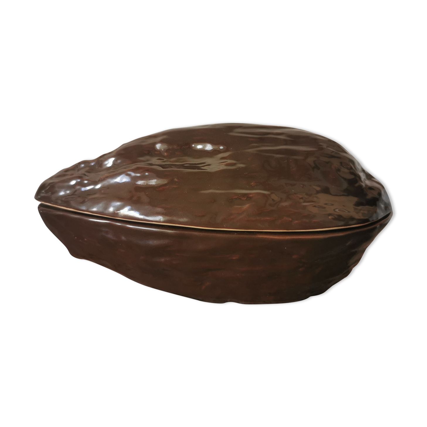 Ceramic box pod cocoa bean