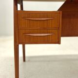 Petite Teak Desk By Gunnar Nielsen For Tibergaarden.