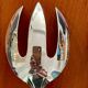 Christofle boréal, salad serving cutlery, very good condition