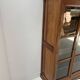 Pair of display cabinets in solid cherry wood from the 19th century.