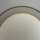 Mid-century golden metal wire and plastic ceiling light by Erco, 1950s, Germany.