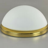 Limburg Glashütte ceiling light 70s