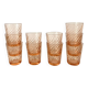 Vintage Rosaline water glasses