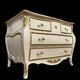 Commode galbée style louis XV