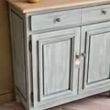 Renovated and distressed Parisian sideboard | Lucien