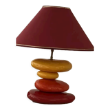 François pebble brown lamp