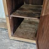 Old Art Deco teak desk