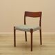 Teak chair, Danish design, 1960s, manufacturer: EMC Möbler