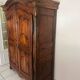 Rustic antique wardrobe in solid wood – 2 doors – Louis XV / Provençal style