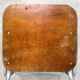 Vintage aluminium dining set