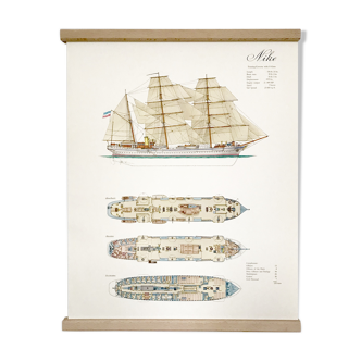 Displays representing the ship Nike