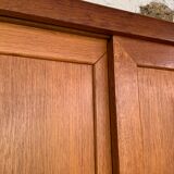 Wardrobe sliding door vintage oak