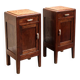 Tables de nuit Art Déco, Italie années 1930