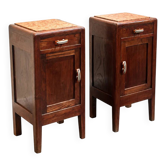 Tables de nuit Art Déco, Italie années 1930
