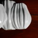 Vase blanc en céramique design Sia