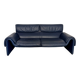 De Sede ds-2011 vintage leather sofa for 2/3 people, 1980s design.