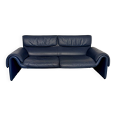 Canapé De Sede ds-2011 2/3 places en cuir vintage design des années 80