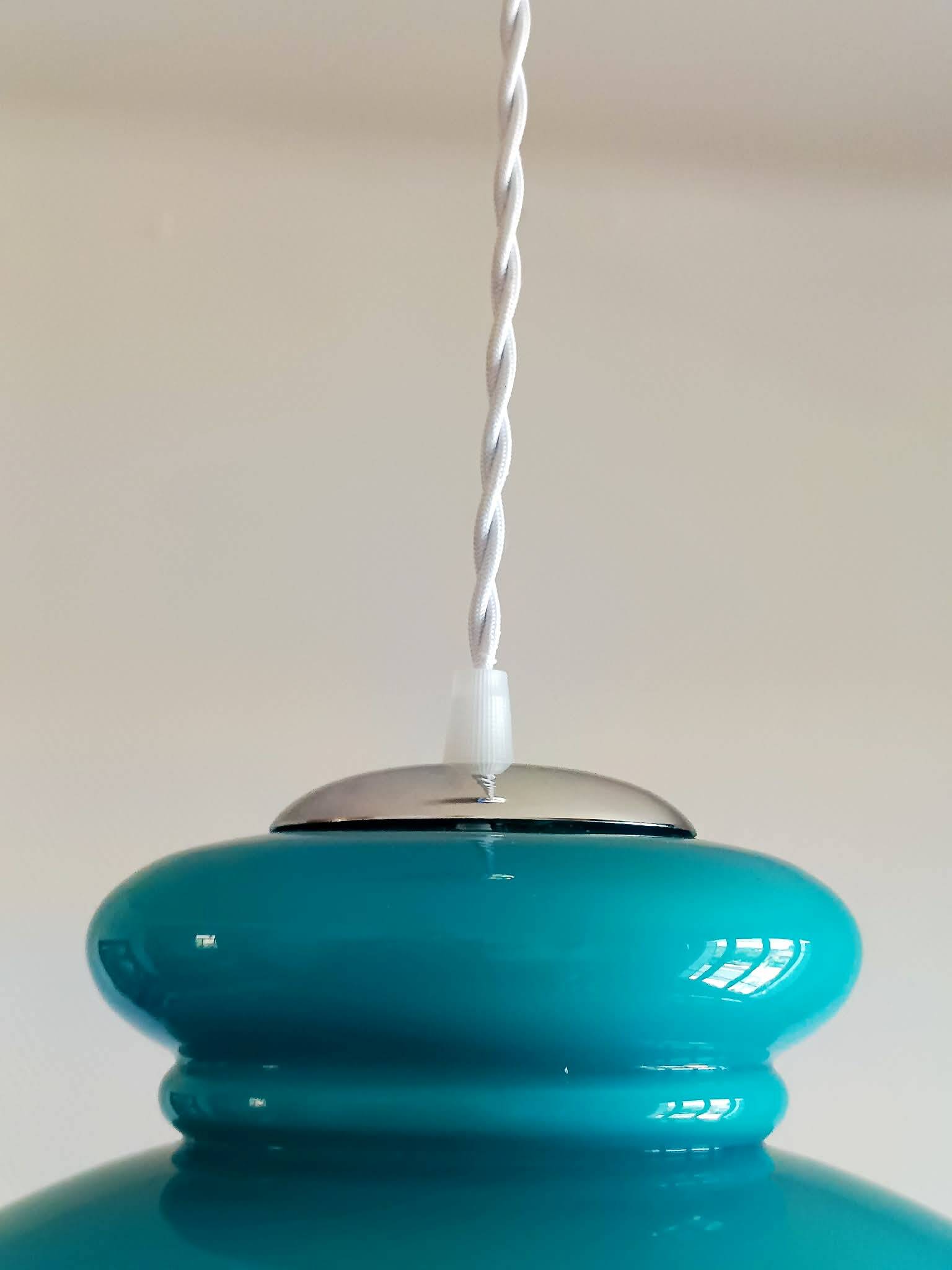 Suspension UFO space age blue 1970