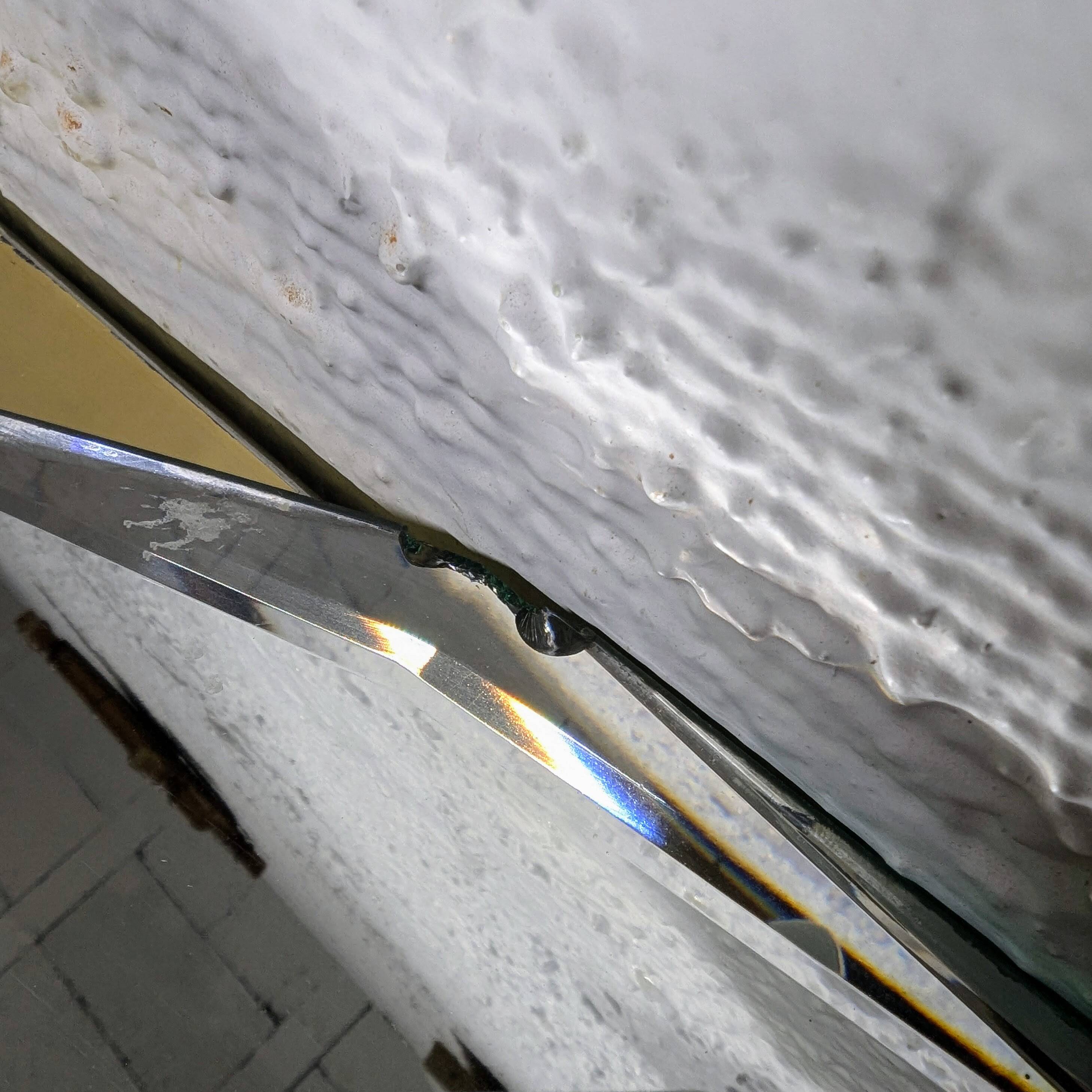 Decagonal beveled mirror