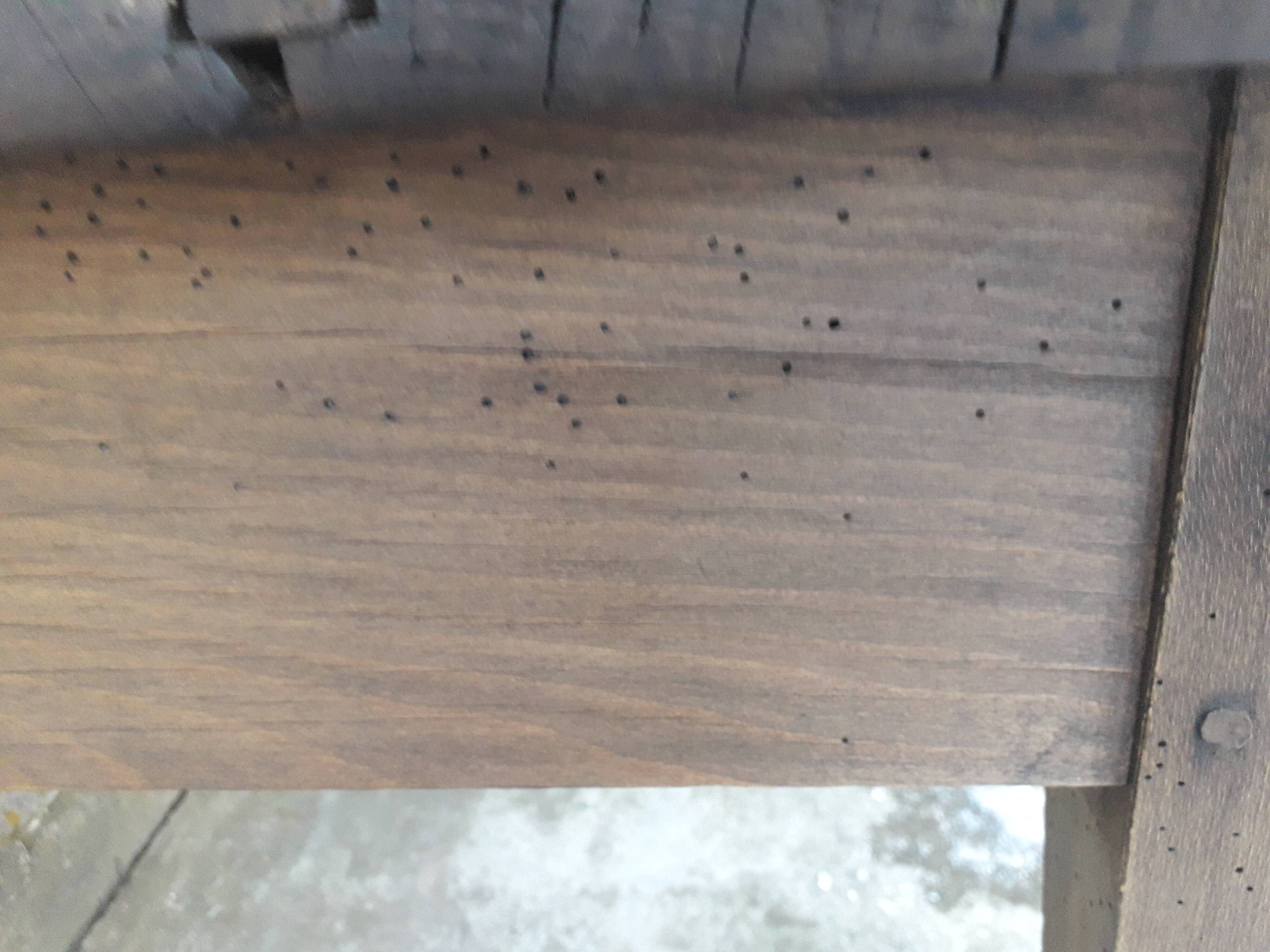Table de ferme rustique 130 cm