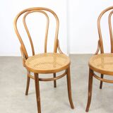 Vintage No. 18 Dining Chairs attributed to Michael Thonet, Set of 2