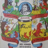 Advertising poster 1950s amora