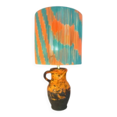 Wireless vase lamp from West German Pottery – Fat Lava jug | Pop Weave Collection