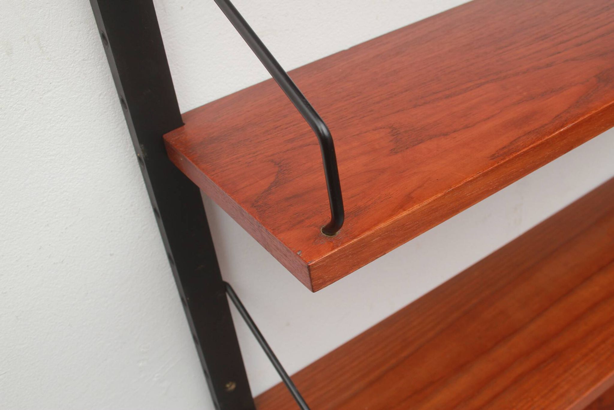1960s wall unit in teak, Poul Cadovius