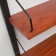 1960s wall unit in teak, Poul Cadovius