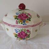 Soupière / légumier, porcelaine de Saint-Amand - Vieux Strasbourg