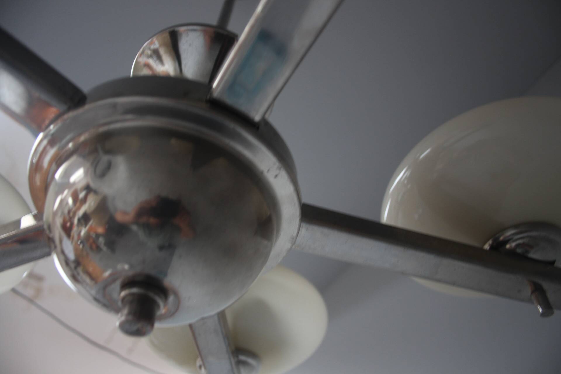 Art Deco Candlestick 1930s, Czechoslovakia