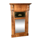 19th-century walnut trumeau  80x130cm