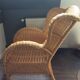 Fauteuil en rotin des années 60/70