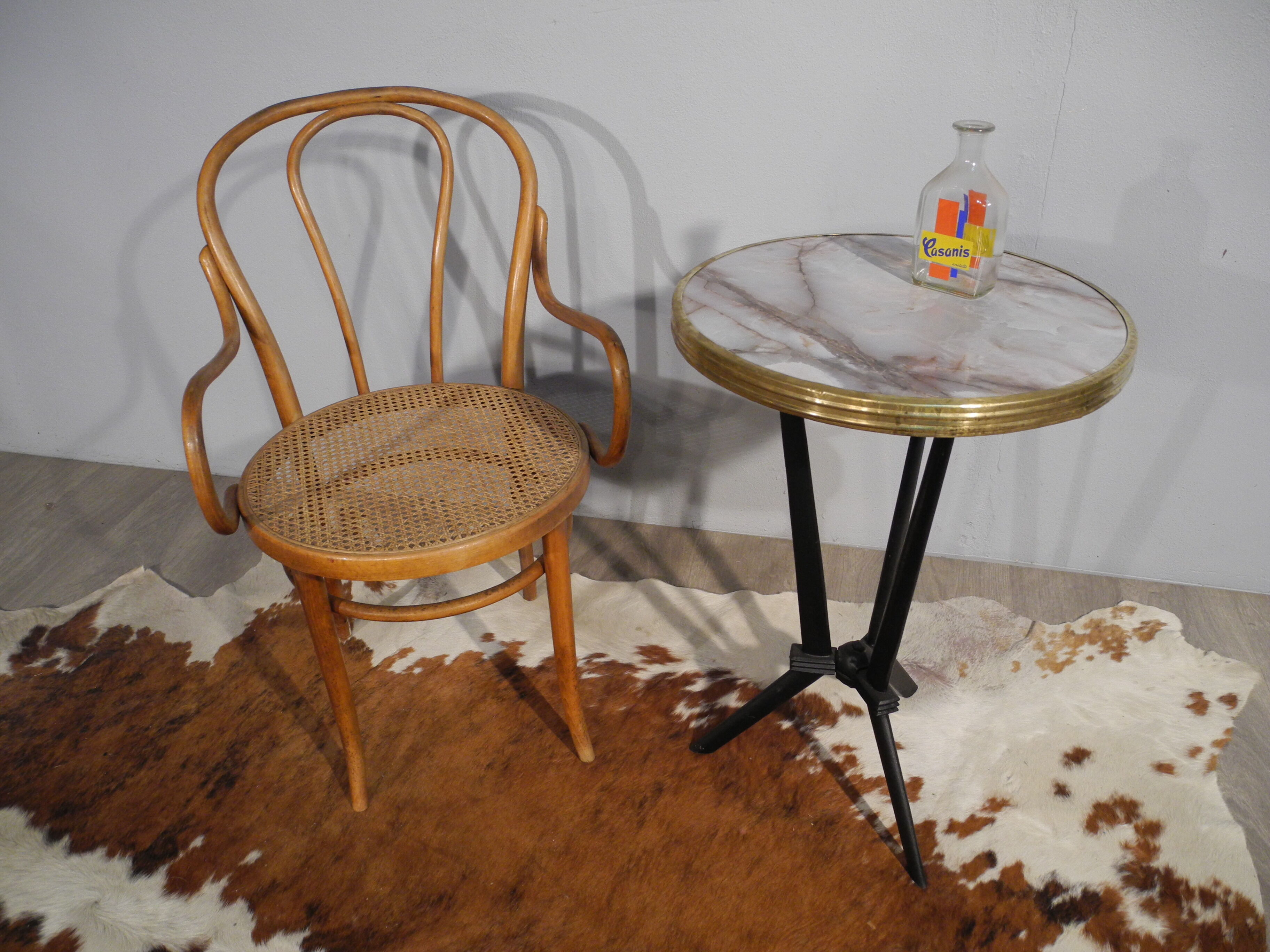 Armchair n°1018 Thonet wood years 1930