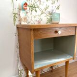 Vintage mizzle bedside table