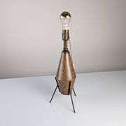 Lampe de table brutaliste en céramique et fer, années 1950 1 200 €
