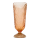 Retro vase, rose glass, Ząbkowice, Poland, 1970s