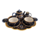 Tea / coffee tête-à-tête service Gien earthenware - Renaissance