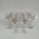 14 large crystal glasses from Saint Louis, early 20th century.
