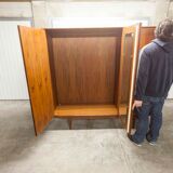 Scandinavian wardrobe 1960 Simat teak