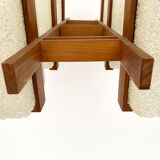 Vintage Scandinavian 70s chandelier.