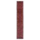Wool Rugs Stair Runners, Rust Hussain Abad Runner Rug Handmade Oriental Carpet
